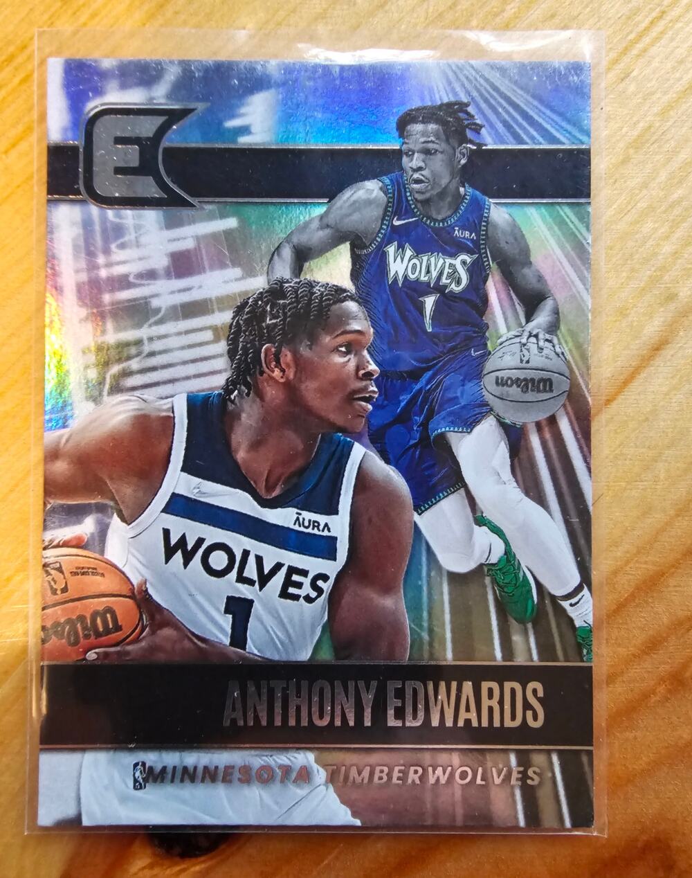 Anthony Edwards 2021-2022 Panini Chronicles #307 Essentials - Timberwolves - NBA